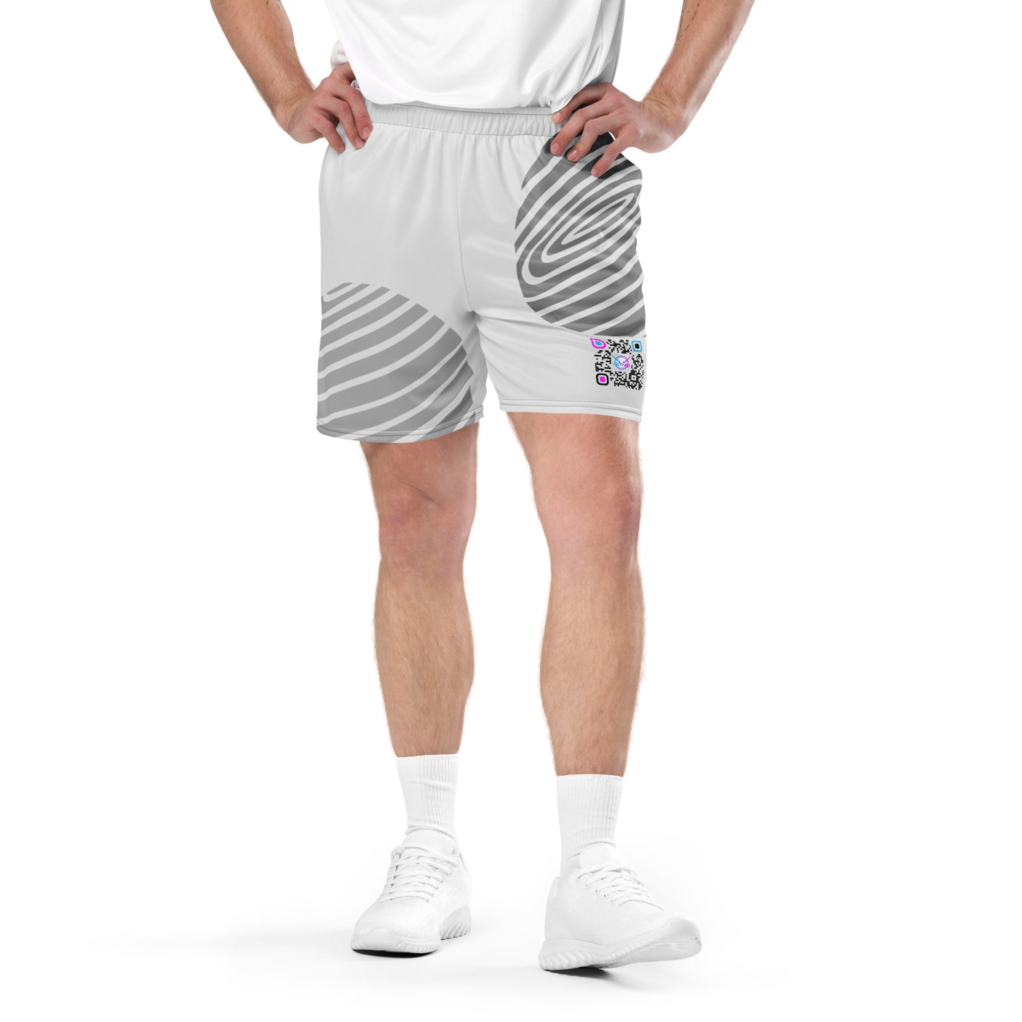 HitTrAp Grays mesh shorts
