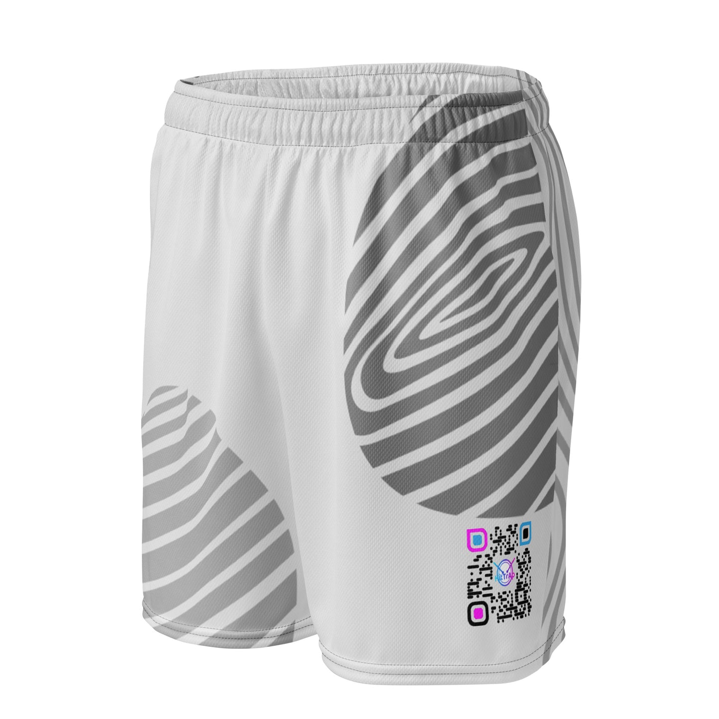 HitTrAp Grays mesh shorts