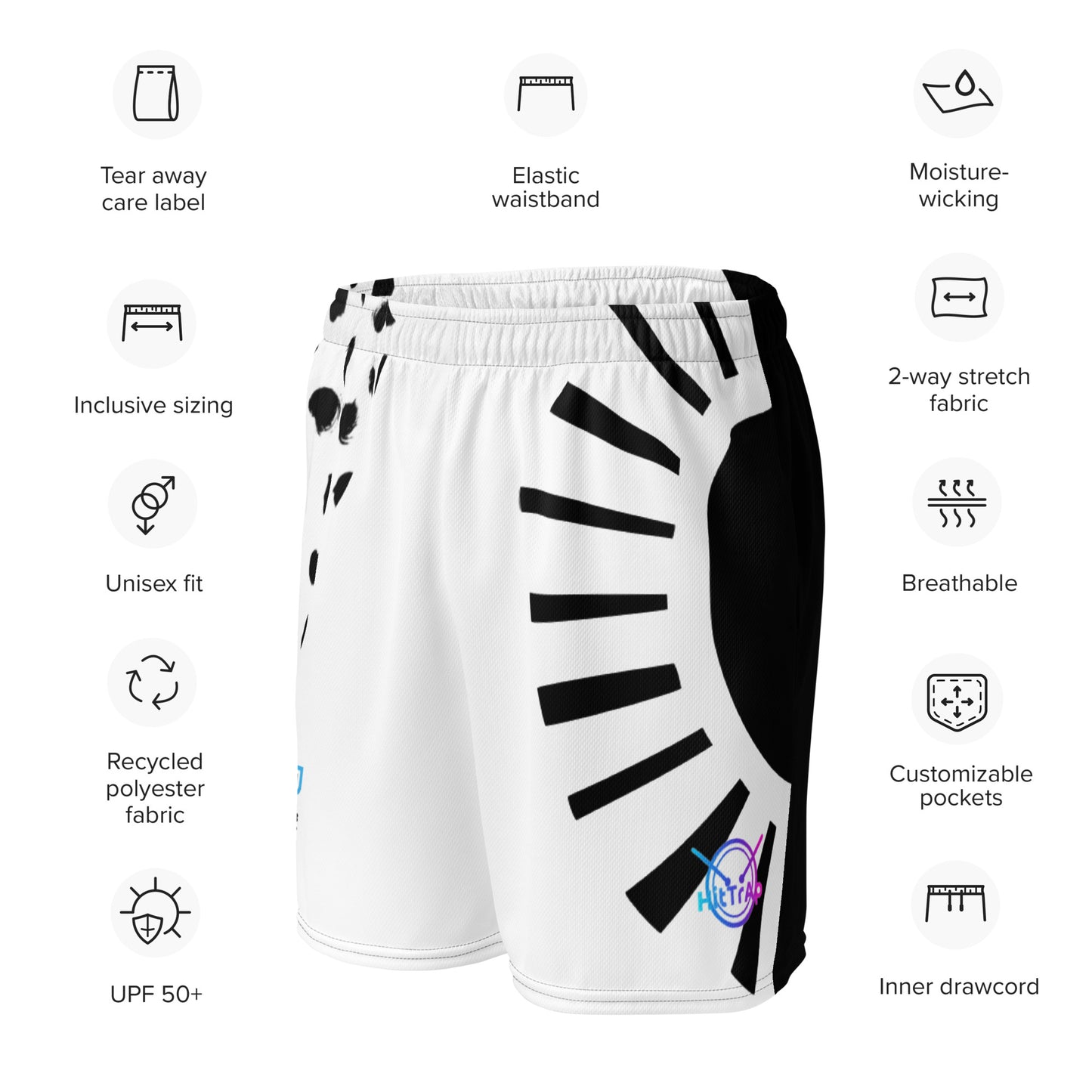 HitTrAp Wild mesh shorts