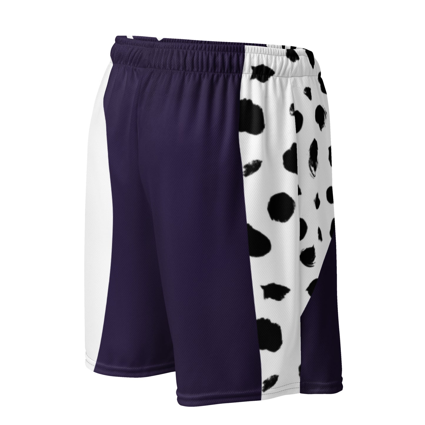 HitTrAp Purple Panther mesh shorts