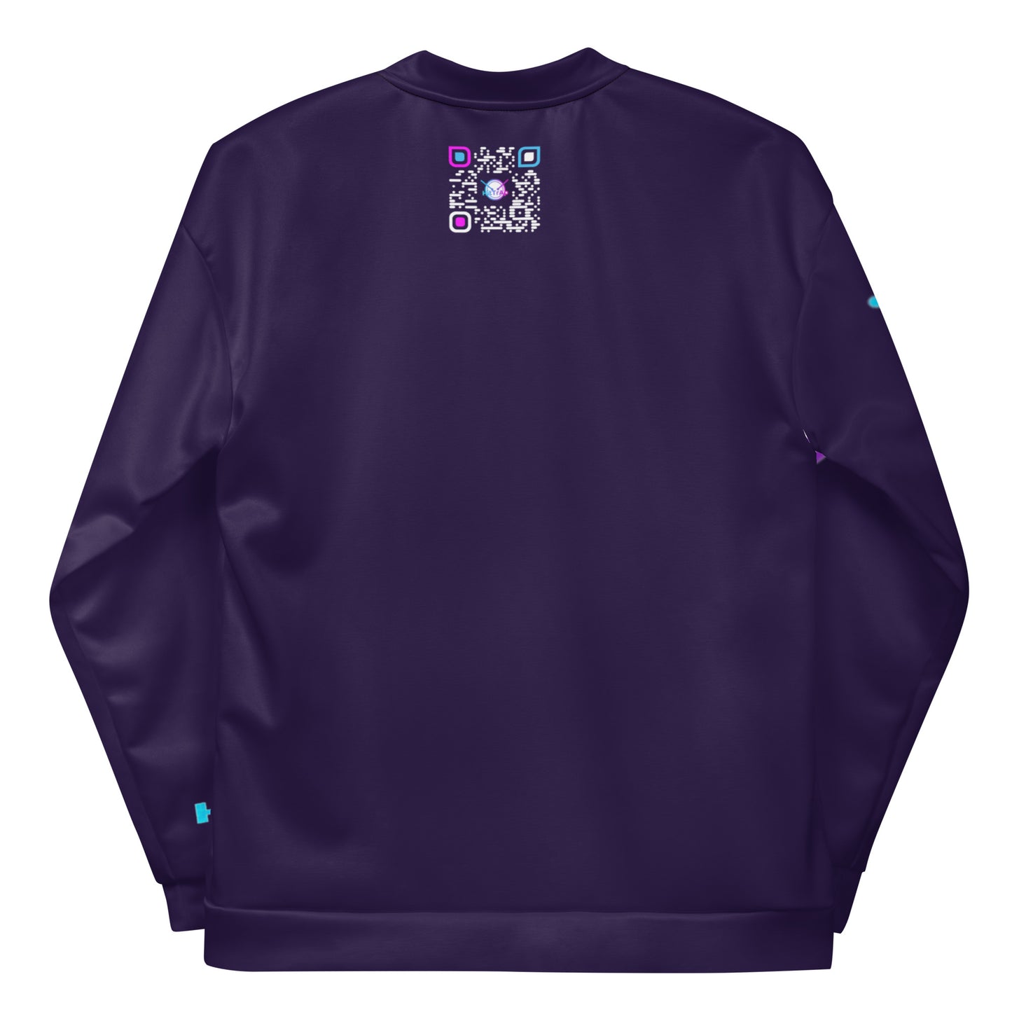 Unisex Bomber Jacket (Purple)
