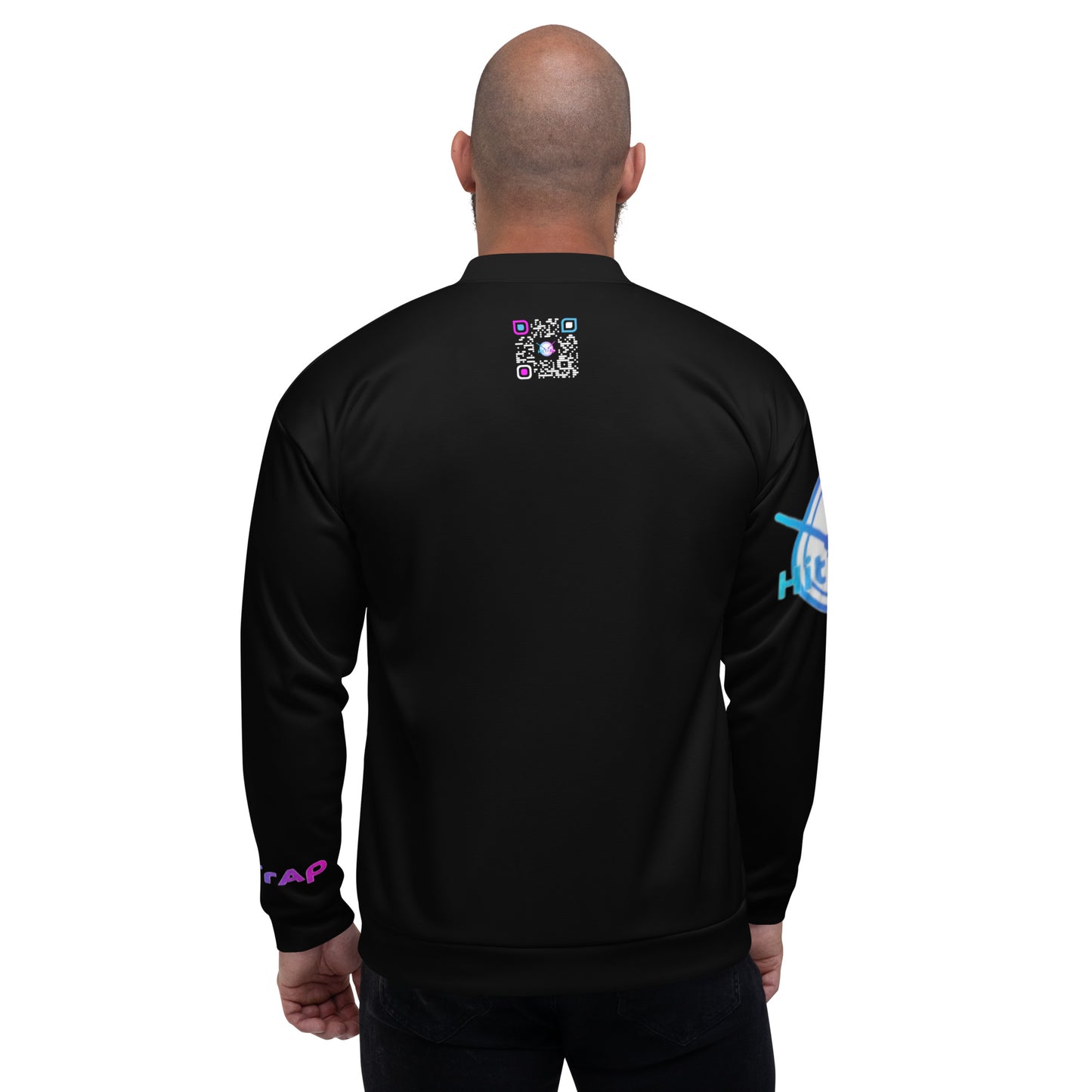 Unisex Bomber Jacket (Black)
