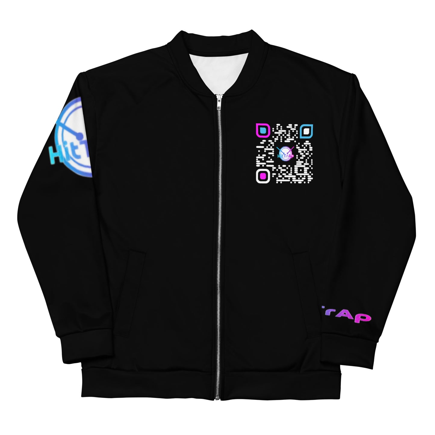Unisex Bomber Jacket (Black)