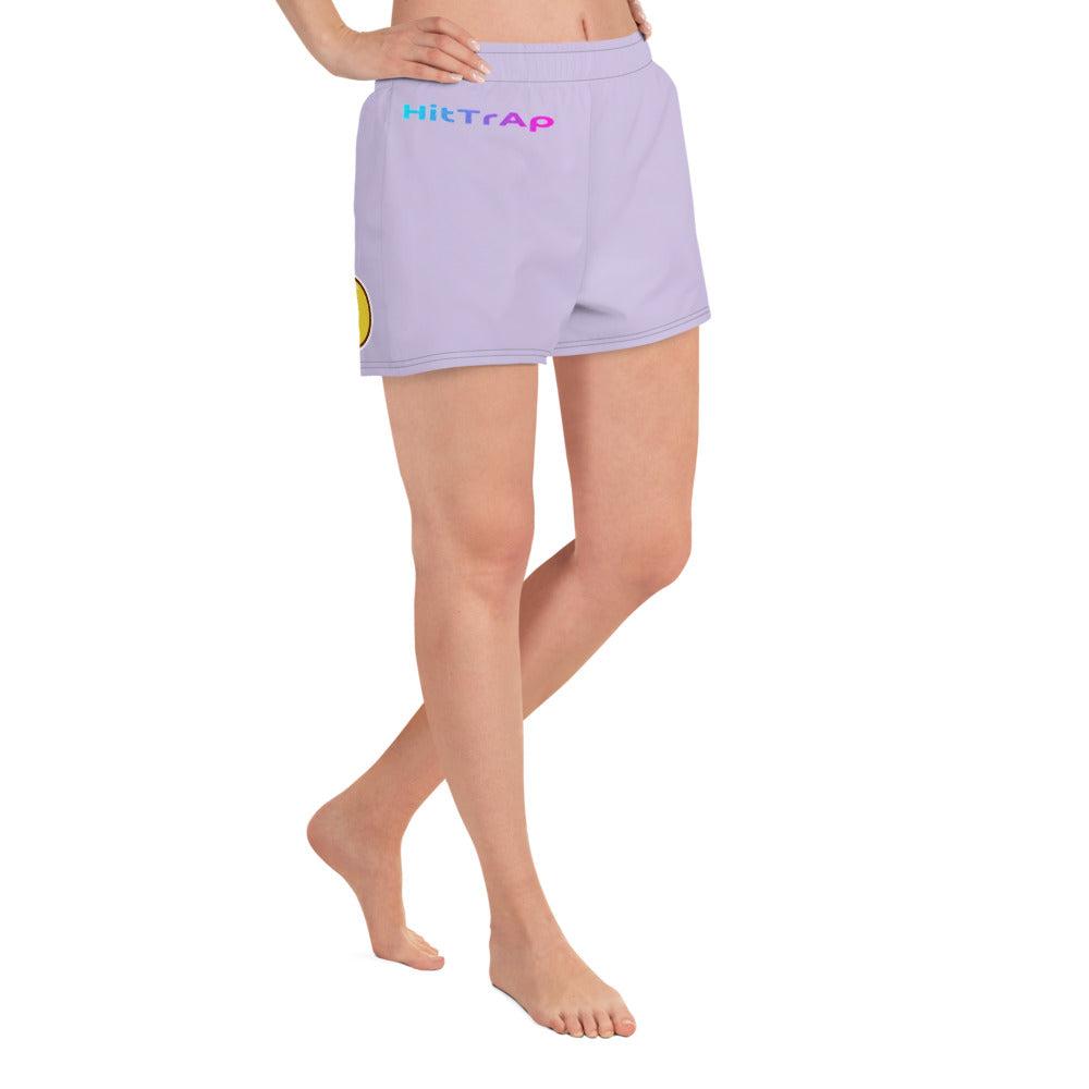 Women’s Recycled Athletic Shorts (Lavender)