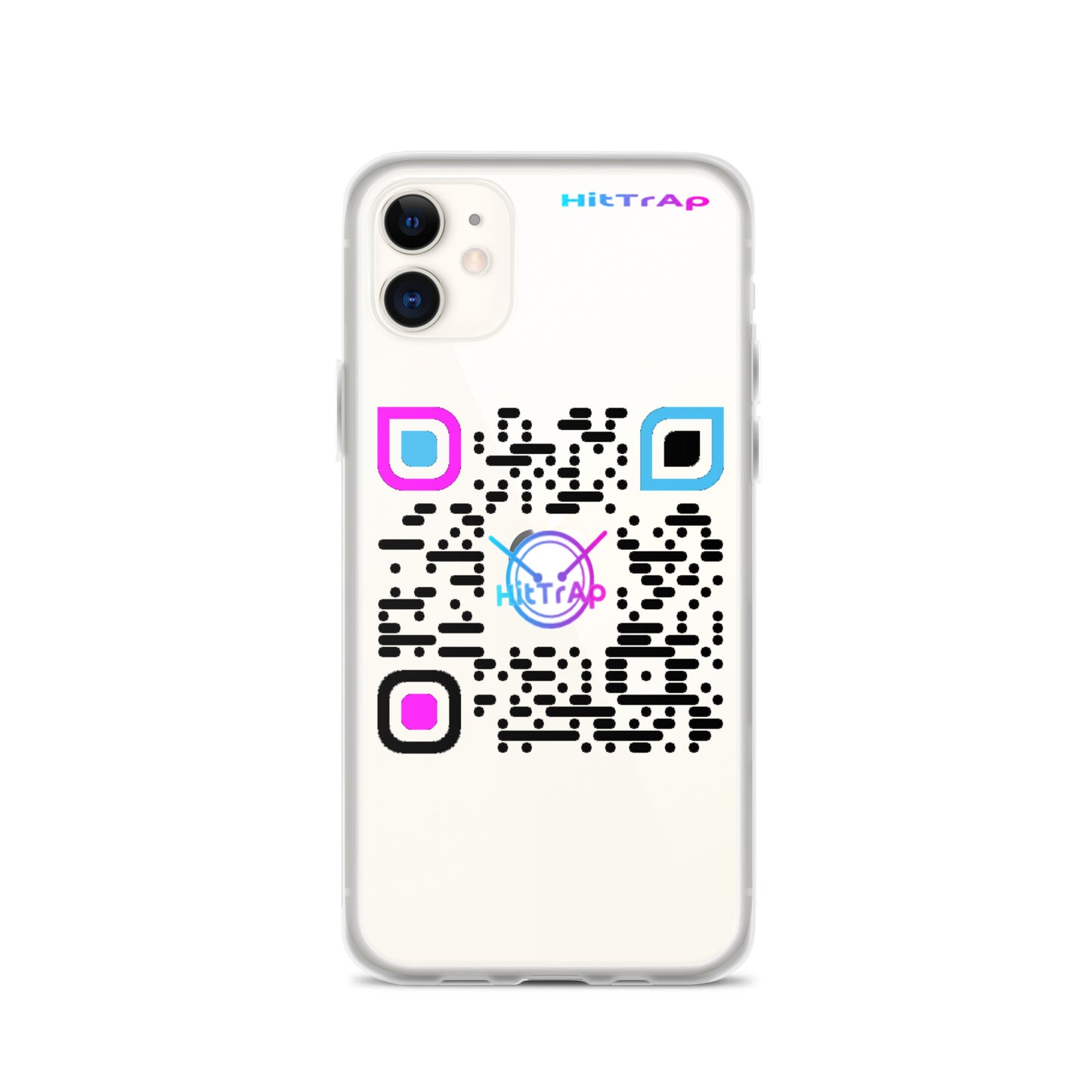 Clear Case for iPhone® (Black Code)