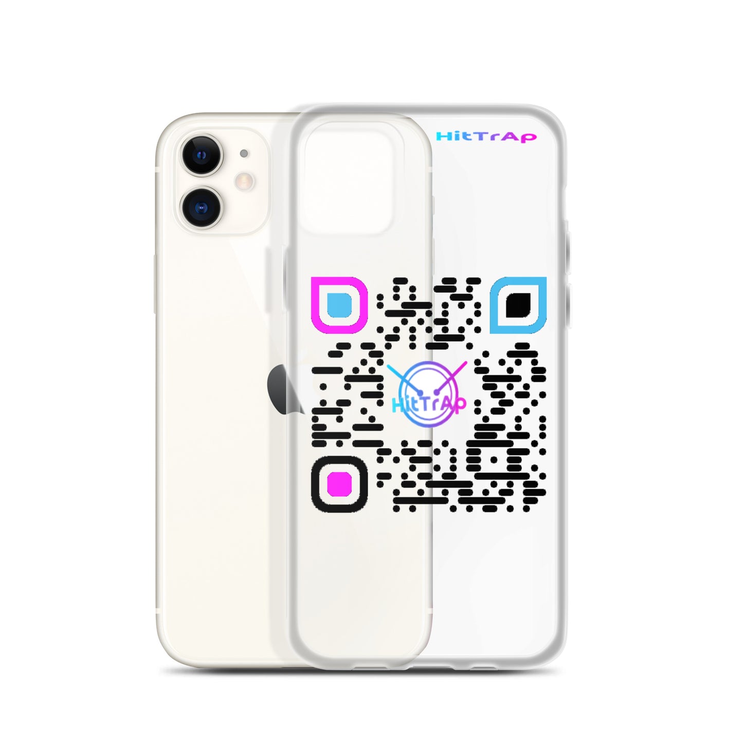 Clear Case for iPhone® (Black Code)
