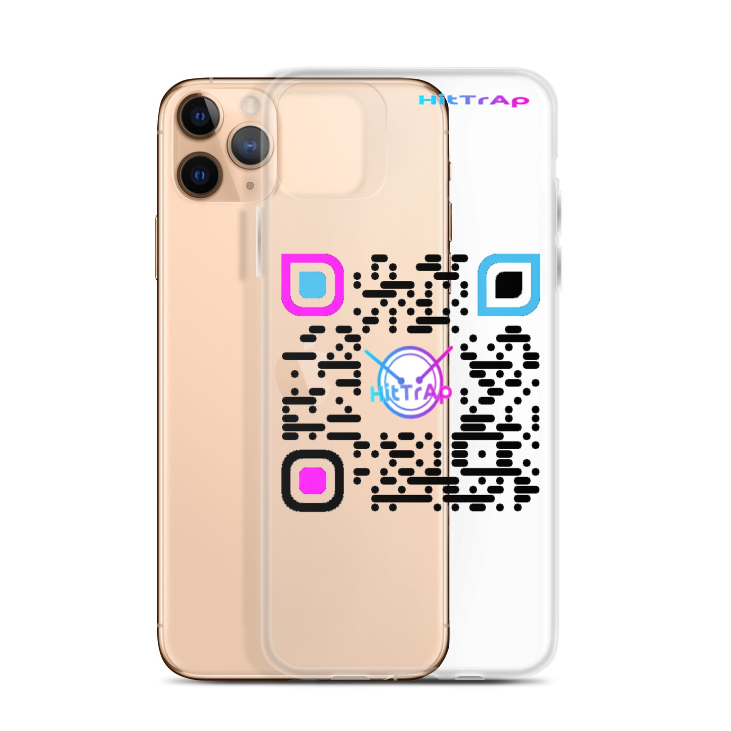 Clear Case for iPhone® (Black Code)