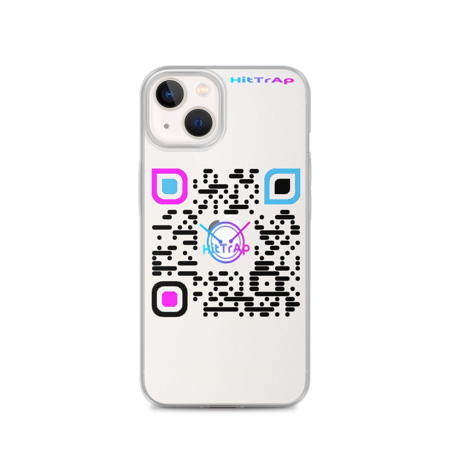 Clear Case for iPhone® (Black Code)