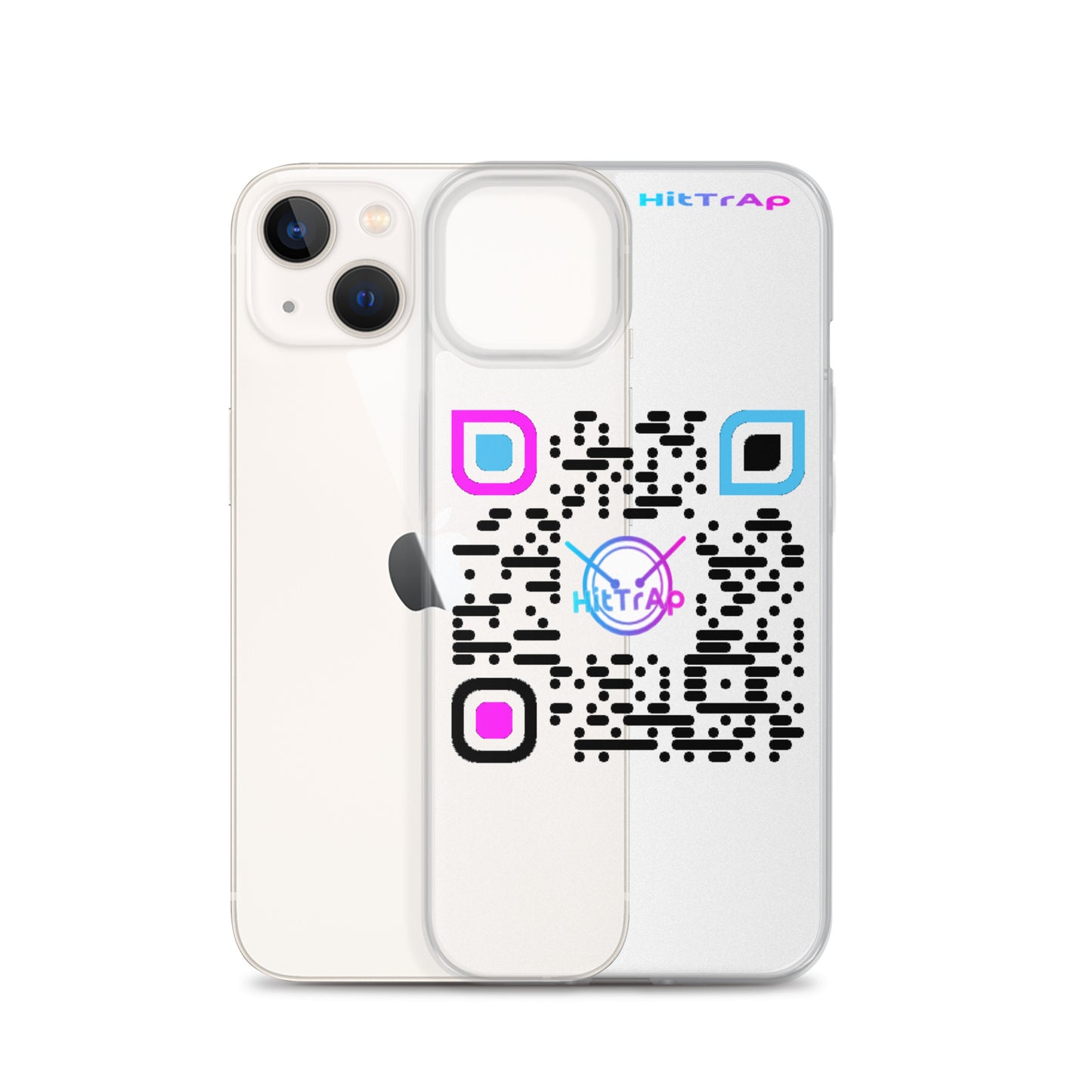 Clear Case for iPhone® (Black Code)