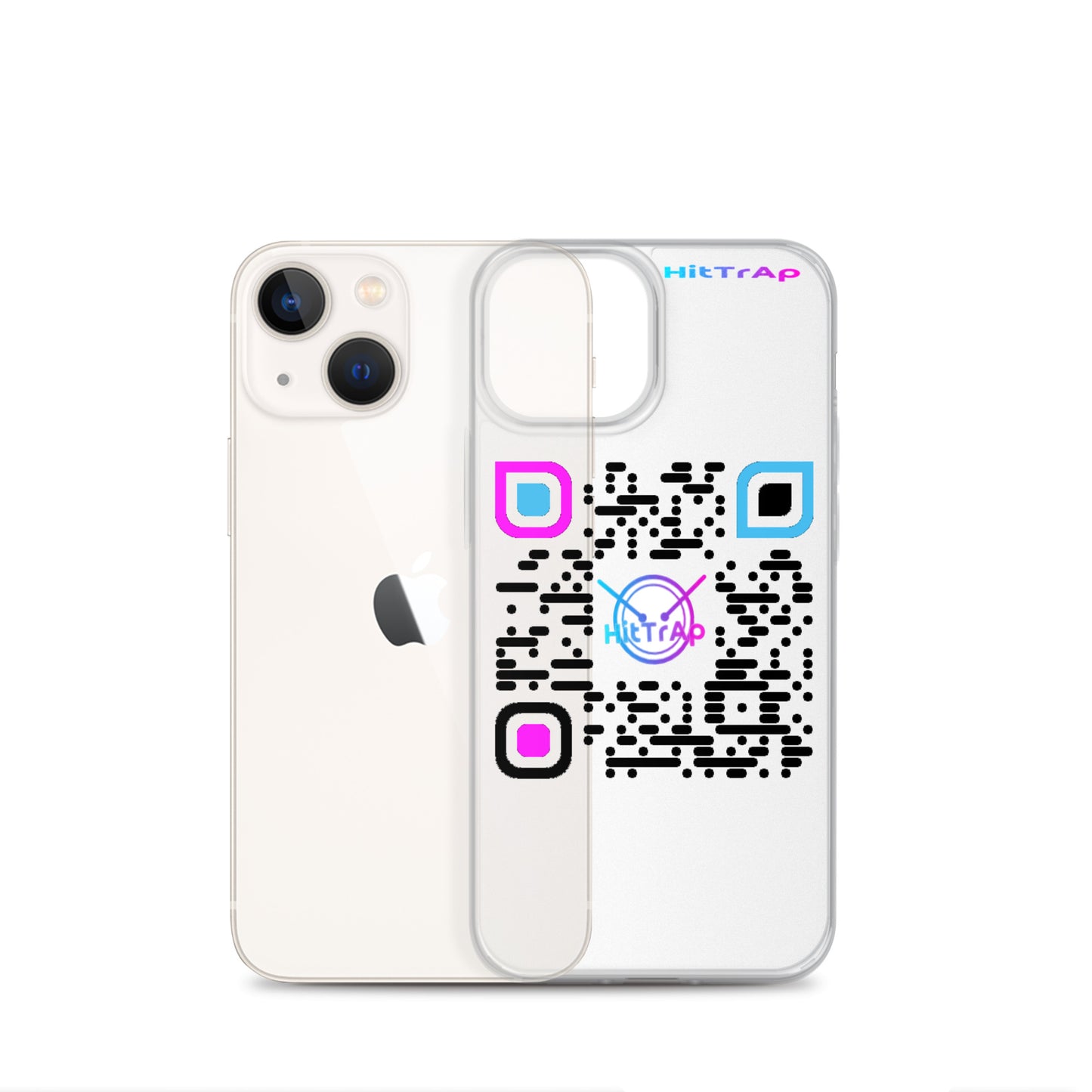 Clear Case for iPhone® (Black Code)