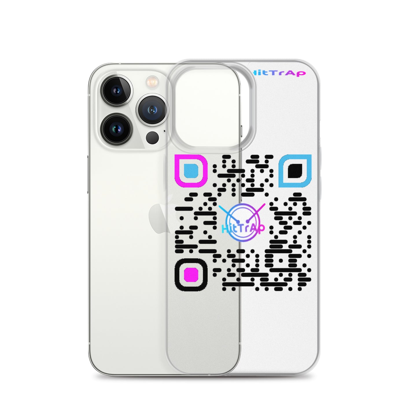 Clear Case for iPhone® (Black Code)
