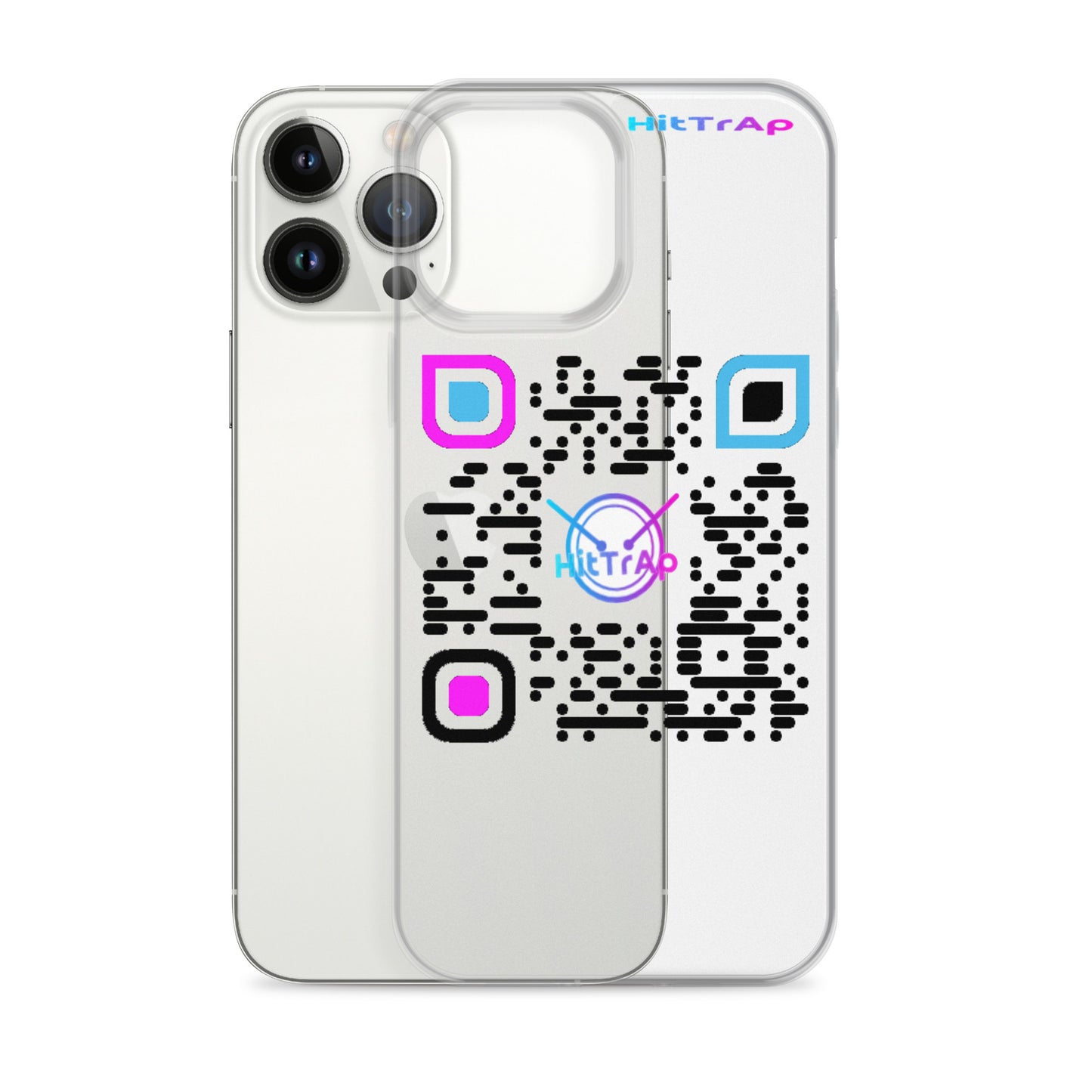 Clear Case for iPhone® (Black Code)