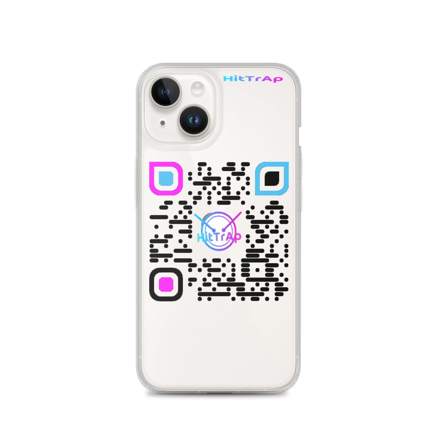Clear Case for iPhone® (Black Code)