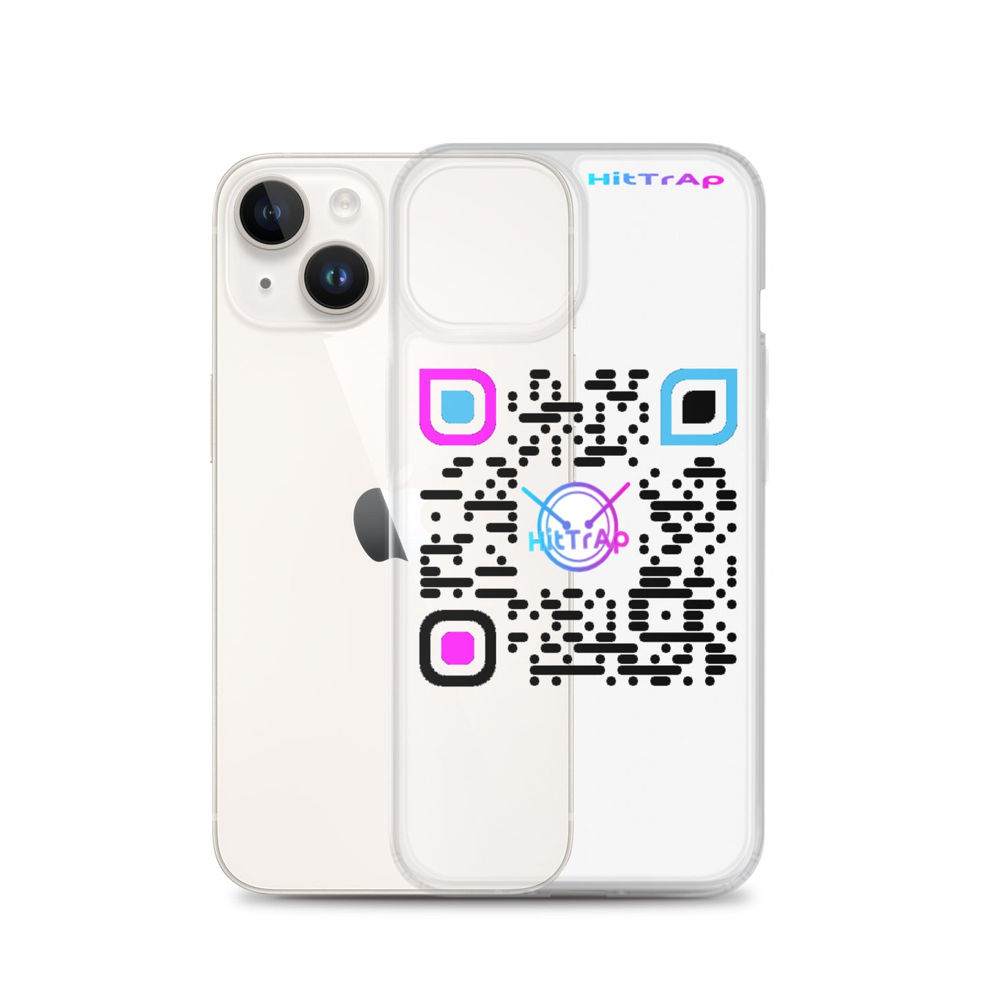 Clear Case for iPhone® (Black Code)