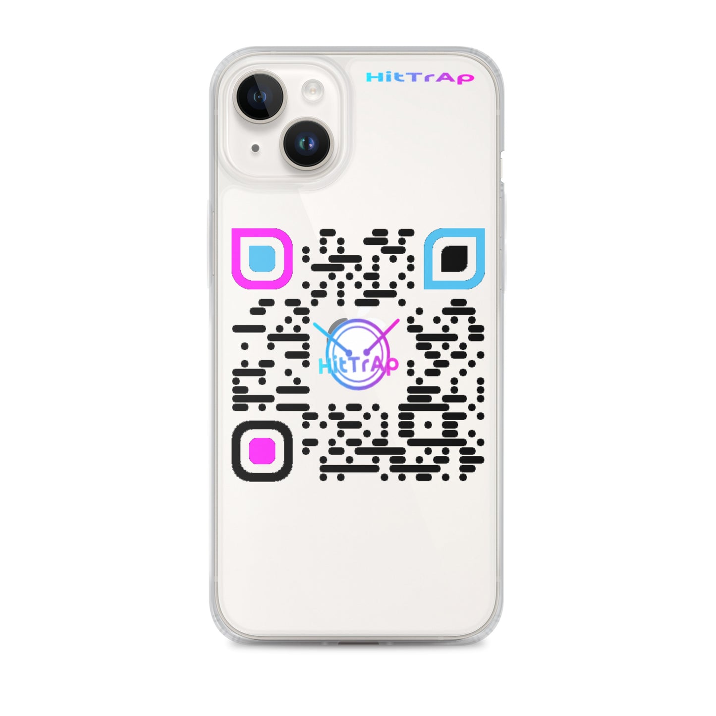 Clear Case for iPhone® (Black Code)