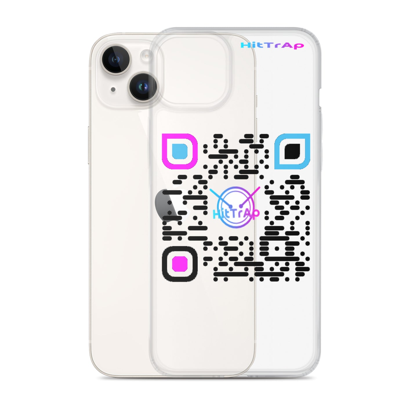 Clear Case for iPhone® (Black Code)