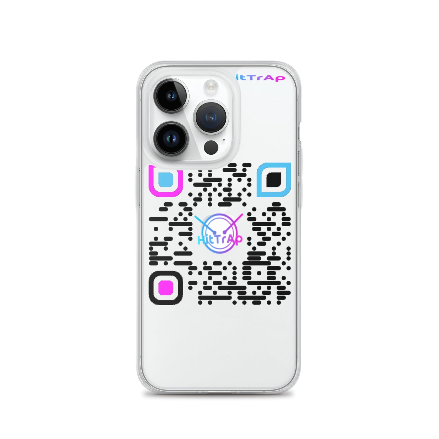 Clear Case for iPhone® (Black Code)