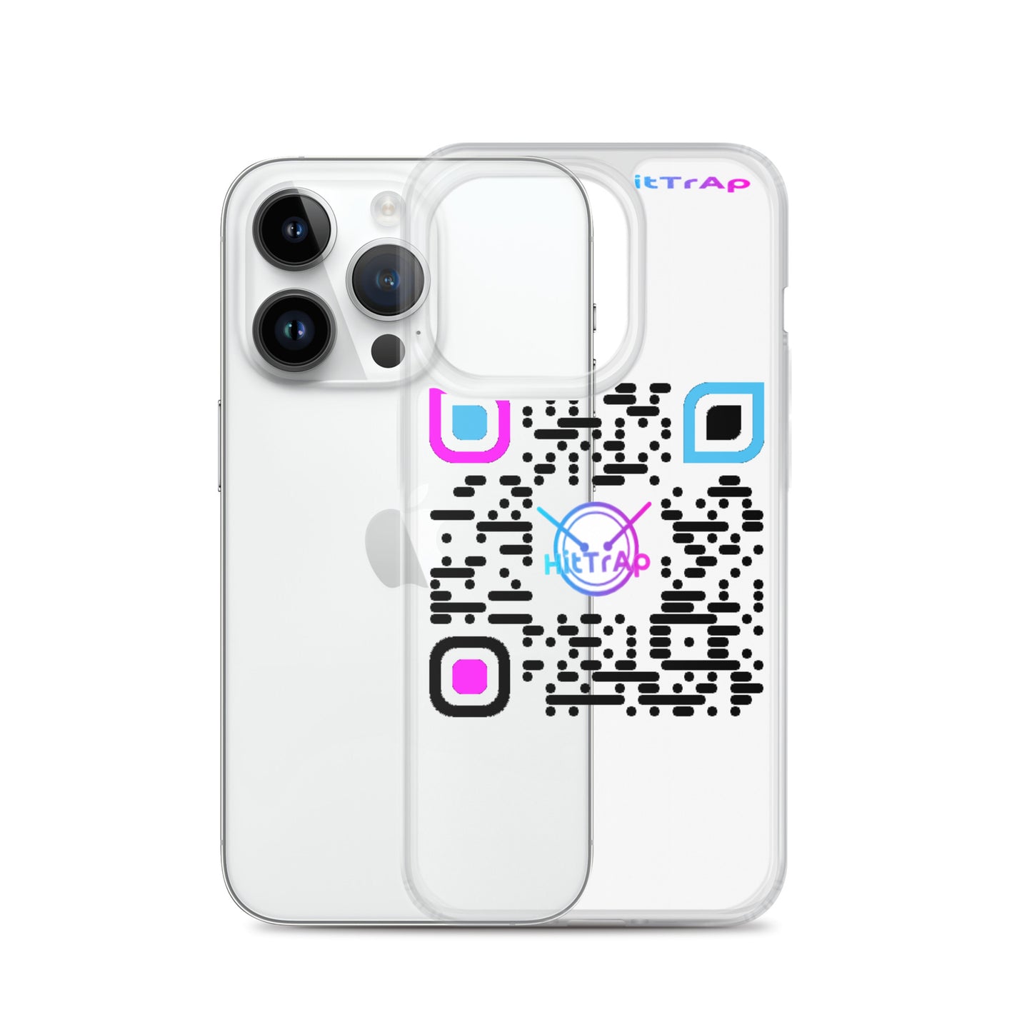 Clear Case for iPhone® (Black Code)