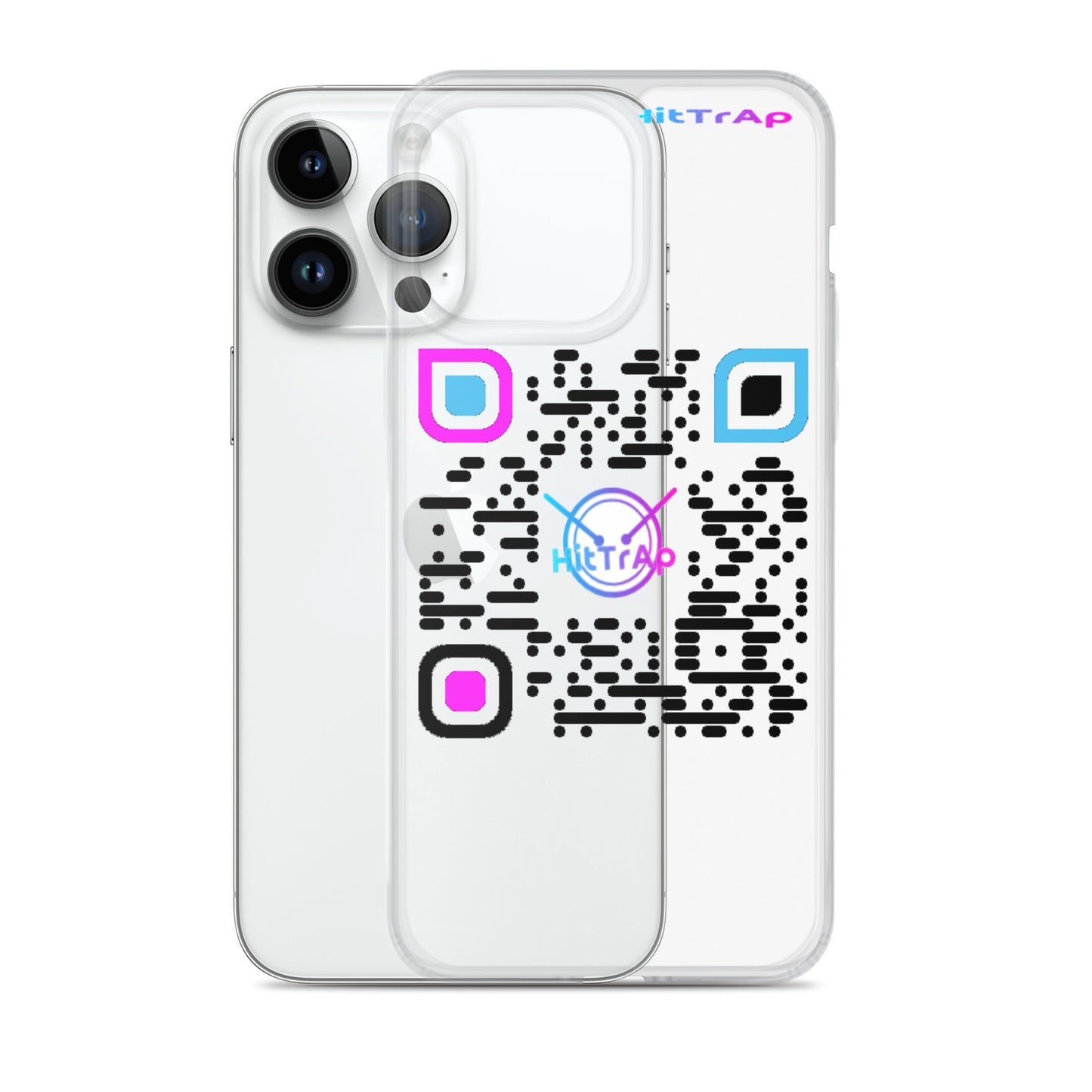 Clear Case for iPhone® (Black Code)