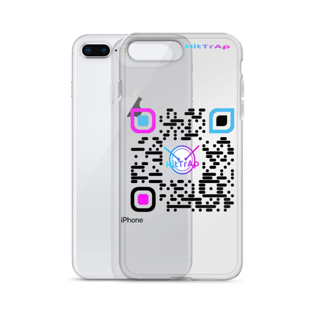 Clear Case for iPhone® (Black Code)