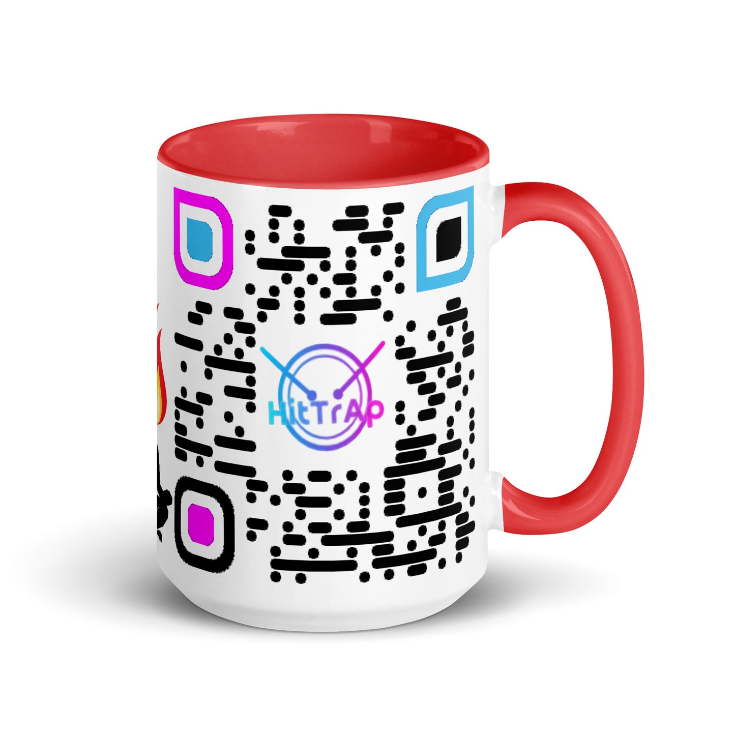 Mug, white with Color Inside (Black Code)