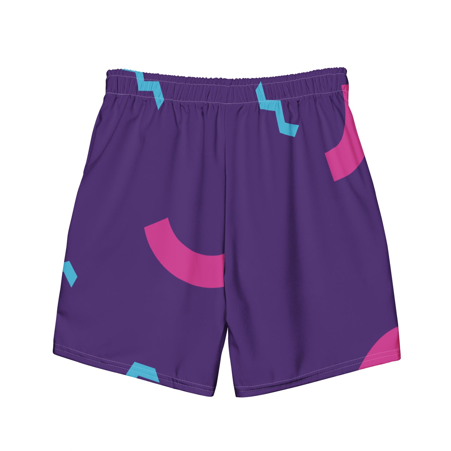 Men's swim trunks (Purple Fun)