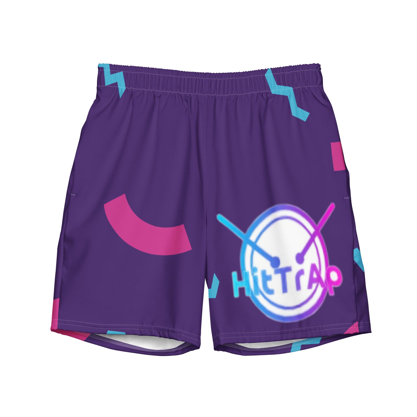Men's swim trunks (Purple Fun)