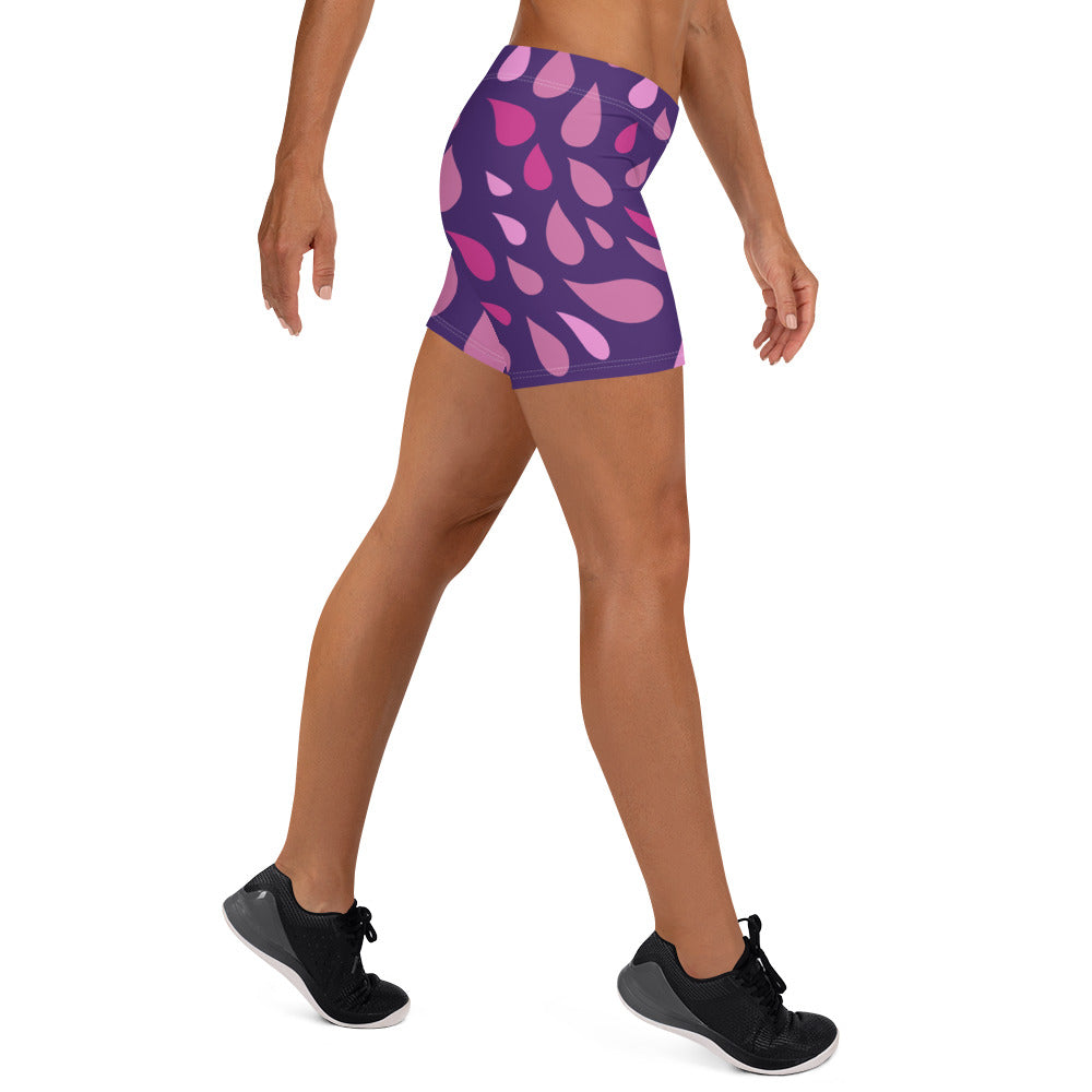 Shorts (Purple Drip)