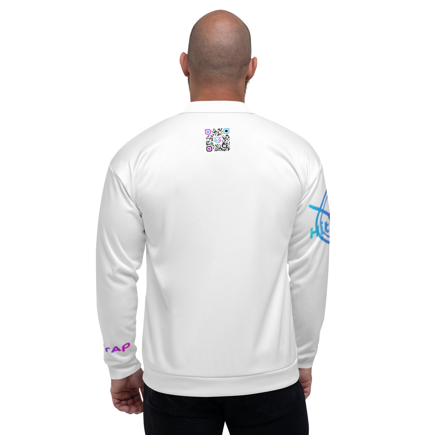 Unisex Bomber Jacket (White)