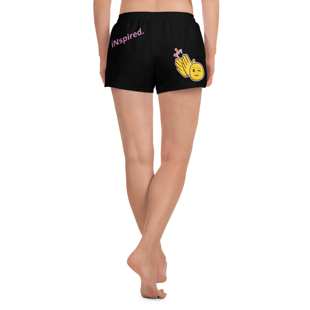 Women’s Recycled Athletic Shorts (Black)