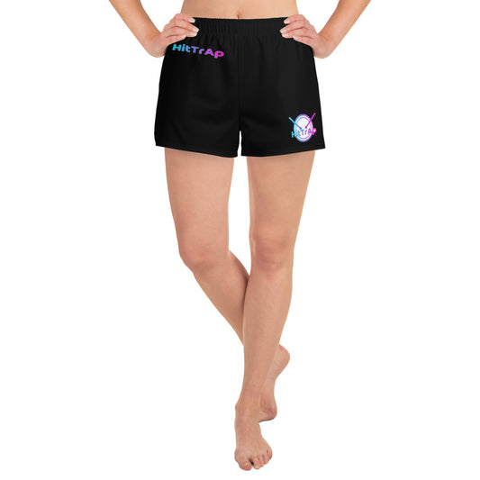 Women’s Recycled Athletic Shorts (Black)