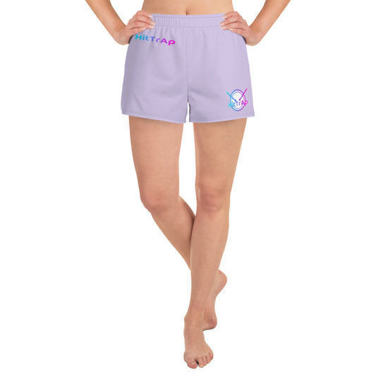 Women’s Recycled Athletic Shorts (Lavender)