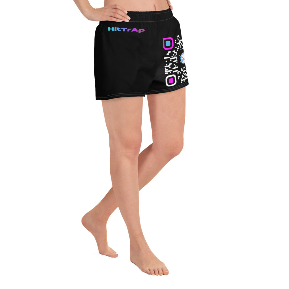 Women’s Recycled Athletic Shorts (Black)