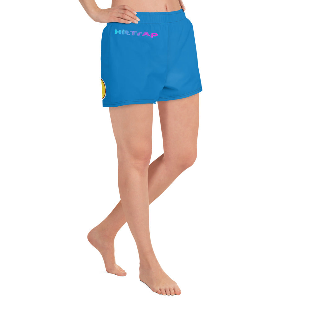 Women’s Recycled Athletic Shorts (Blue)