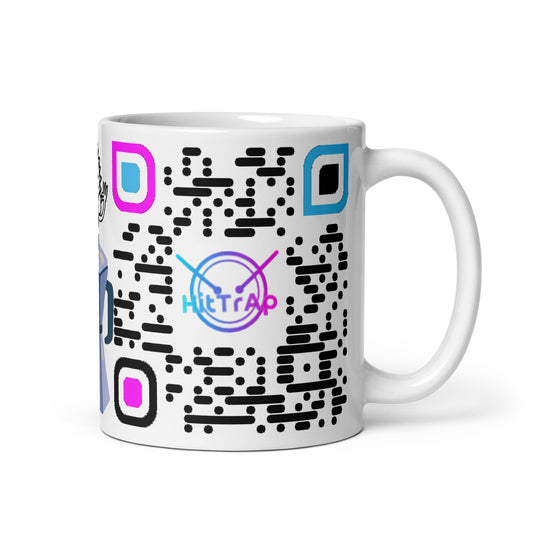 White glossy mug (Black Code)